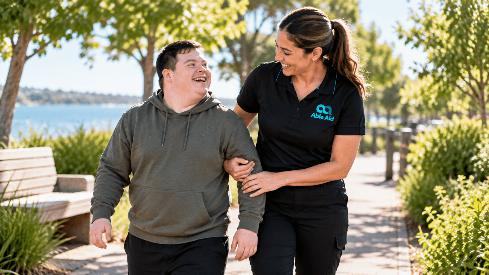 Able Aid disability support participant
