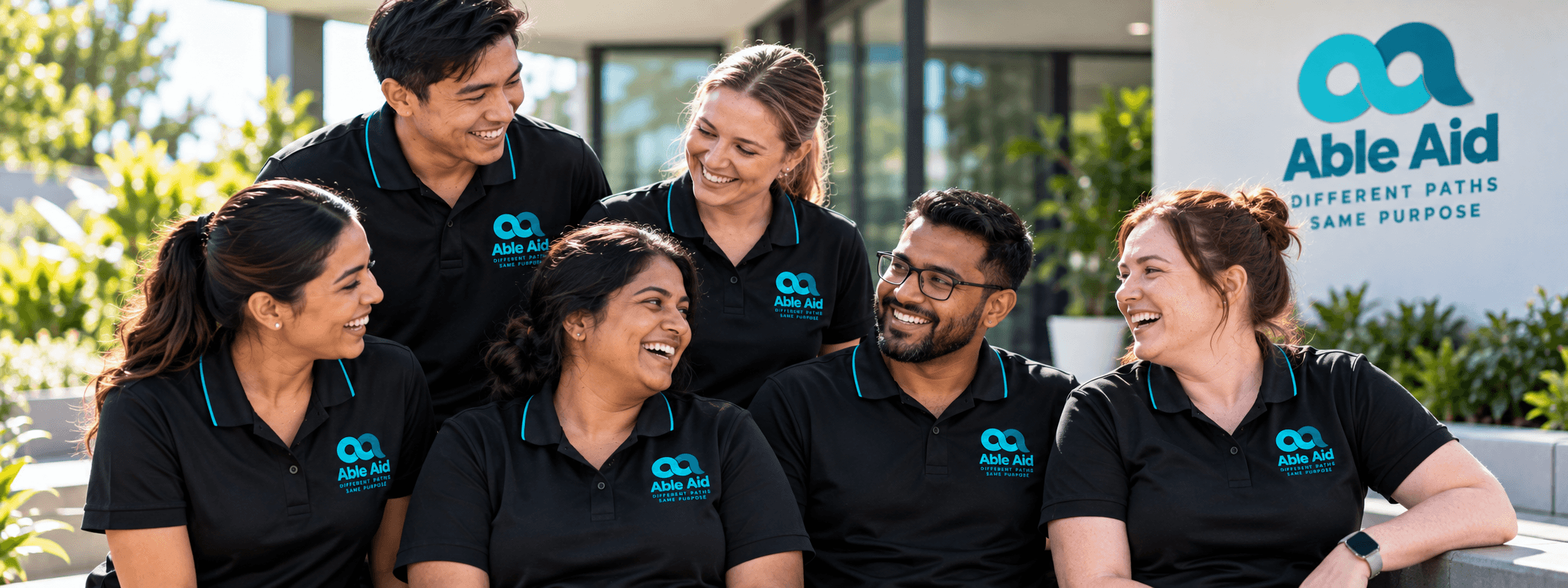 Able Aid disability support team in South Australia